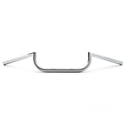 Krator Motorcycle Handlebar 7/8" Chrome Cafe Race Clubman Compatible with Suzuki DR 100 125 200 250 350 650