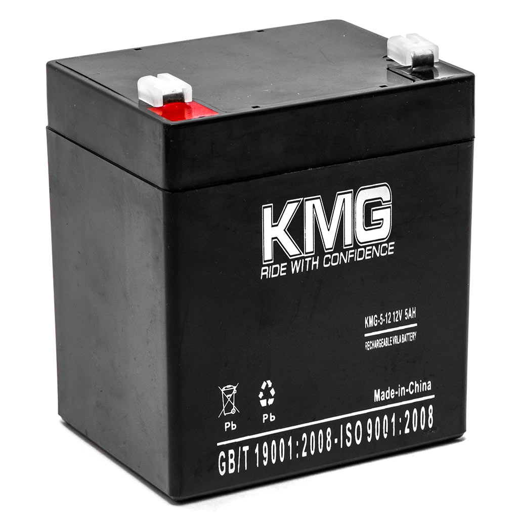 KMG 12V 5Ah Replacement Battery Compatible with Elk Batteries ELK-1240 ELK-1250