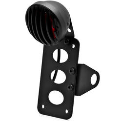Krator Black Axle Mount Taillight Horizontal Vertical Compatible with Yamaha Royal Star Venture Classic Royale Deluxe