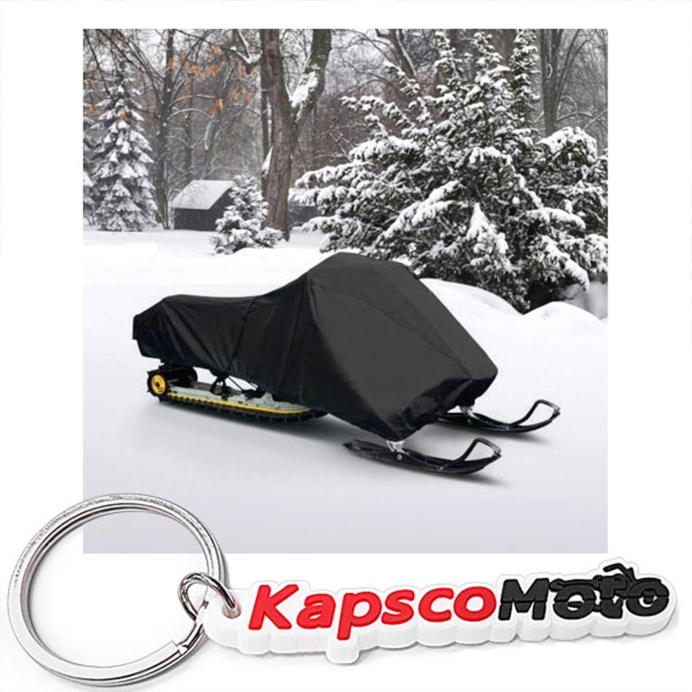 North East Harbor Waterproof Trailerable Snowmobile Cover Covers Compatible with Arctic Cat Polaris Ski Doo Yamaha Fits Length 126"-138" +