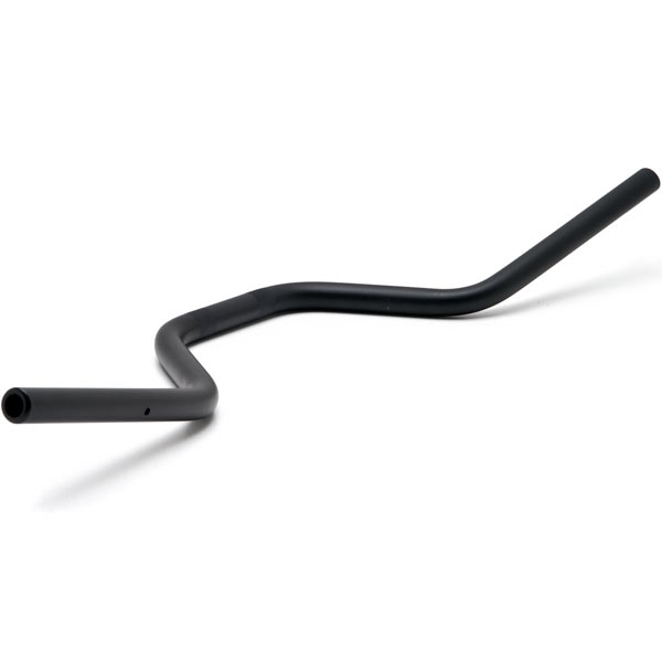 Krator Motorcycle Handlebar 7/8" Black Bars Euro Style Compatible with Ducati Monster 748 749 750 848 851 860