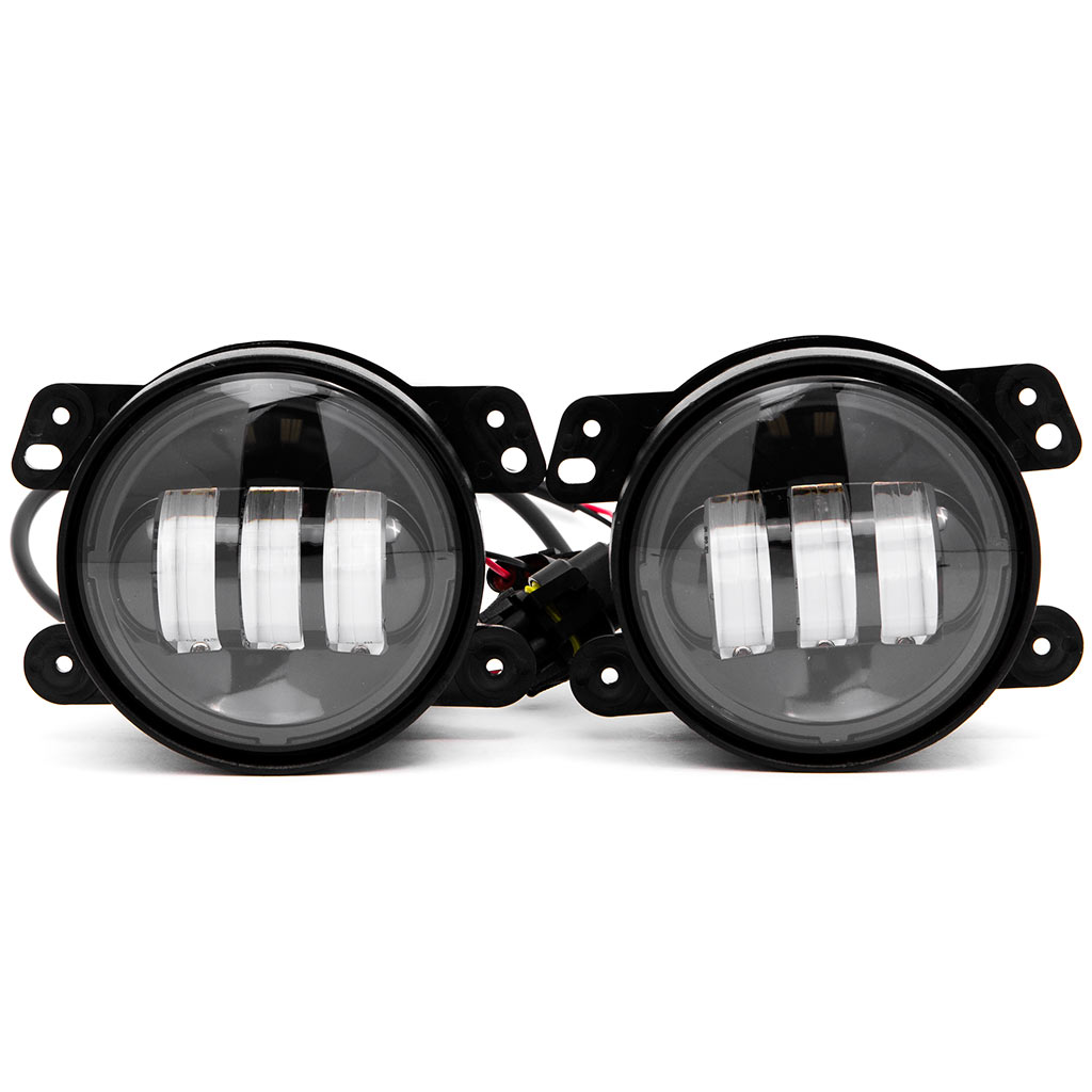 Krator Pair of 4" Fog Lights Driving Lamp DRL 30W LED Compatible with 2005 Chrysler 300