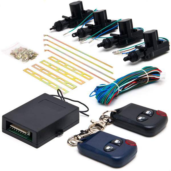 Biltek Power Car Door Lock / Unlock Kit Keyless Remote Compatible with GMC Caballero Canyon Envoy Topkick