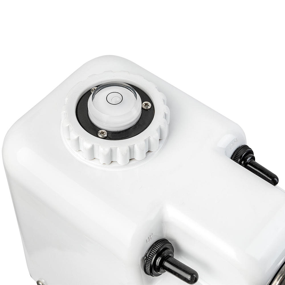 Biltek 3500lbs Electric Power Trailer Tongue Jack for RVs, Trailers, Campers, Utility or Boat Trailers - White