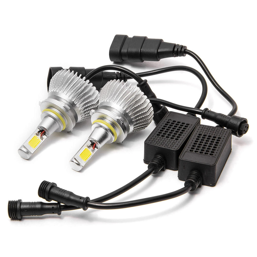 Biltek LED High Beam Conversion Bulbs Compatible with 2014-2015 Lexus RX350 (9005 Bulbs)