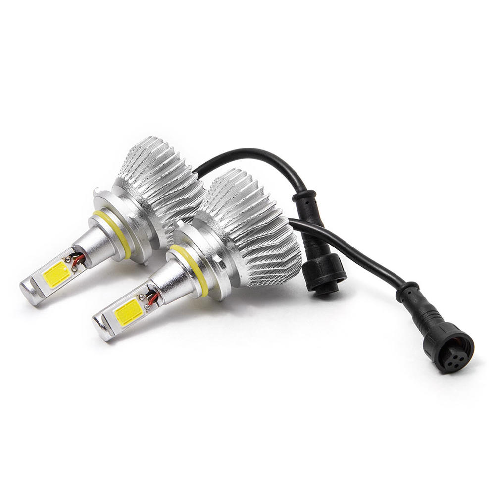 Biltek LED High Beam Conversion Bulbs Compatible with 2014-2015 Lexus RX350 (9005 Bulbs)