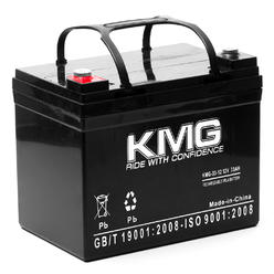 KMG 12V 33Ah Replacement Battery Compatible with Mansfield Smec 1300M INTRA AORTA BALLOON PUMP