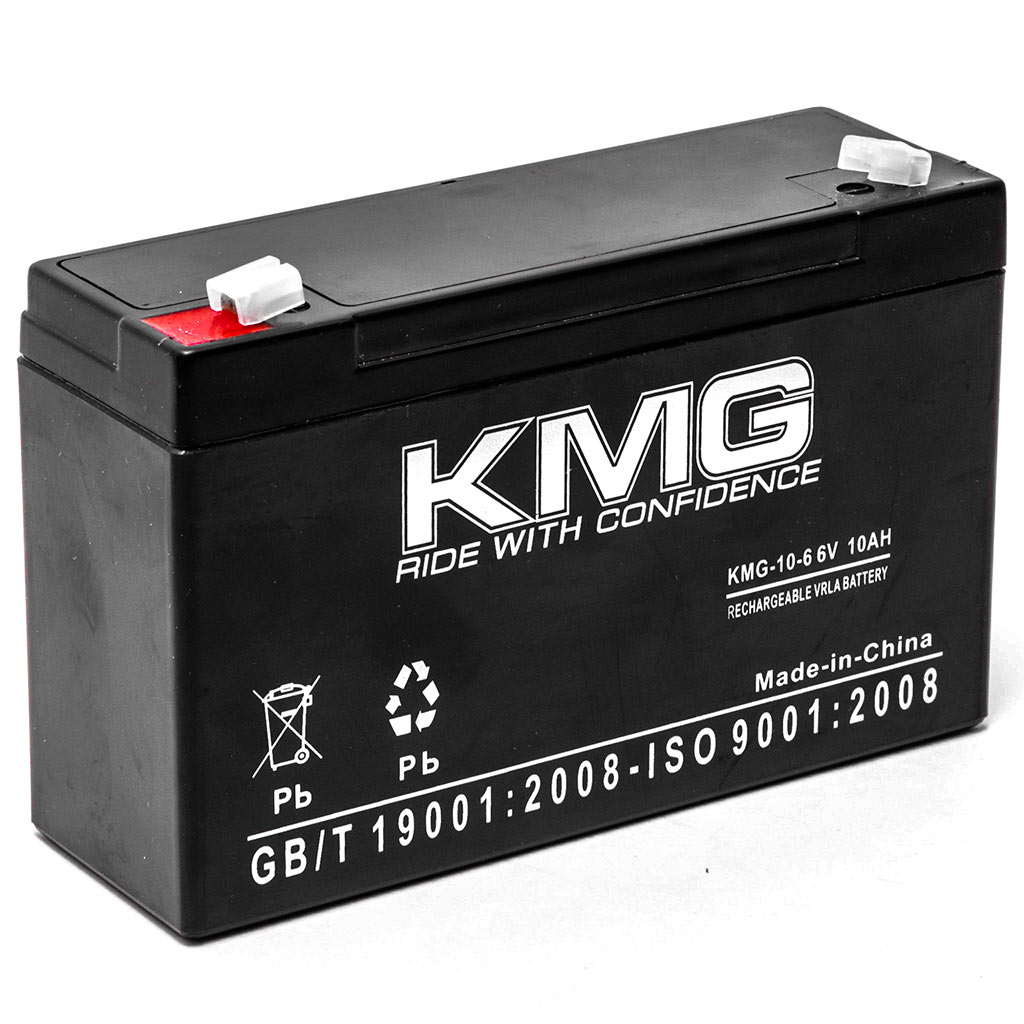 KMG 6V 10Ah Replacement Battery Compatible with Deltec PRA 1000 PRC1000 PRK450 PRK600 PRM1000