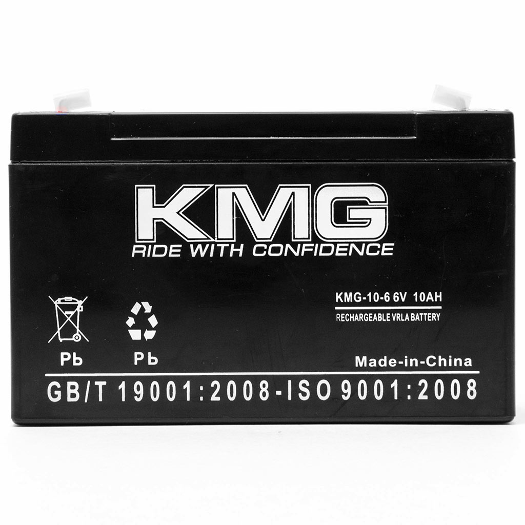 KMG 6V 10Ah Replacement Battery Compatible with CRITIKON E/EP SCHOLAR II SIMPLICITY 6695 IV PUMP