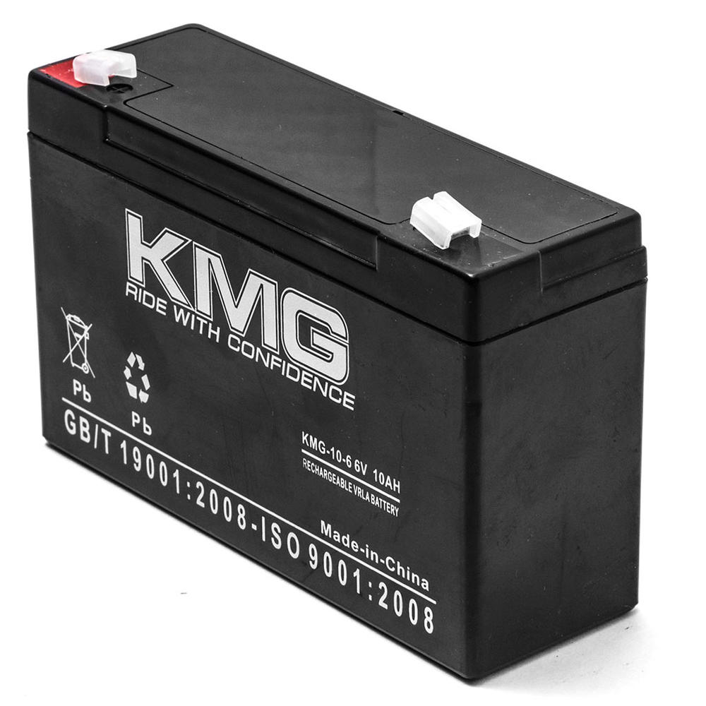 KMG 6V 10Ah Replacement Battery Compatible with CRITIKON E/EP SCHOLAR II SIMPLICITY 6695 IV PUMP