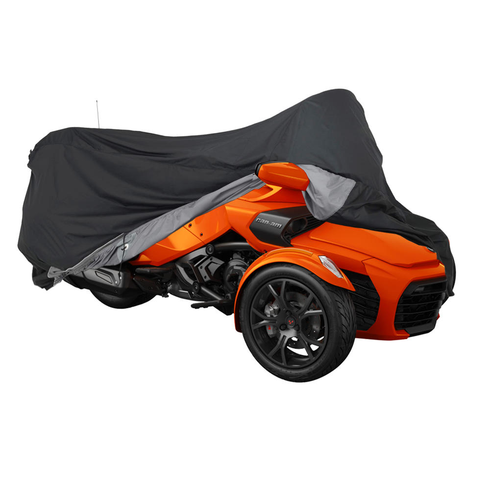 North East Harbor Full Cover Compatible with Can-Am Spyder 2016-2022 F3-T, F3 Limited Models (With Trunk) | Waterproof, Weather Resistant Fabric,