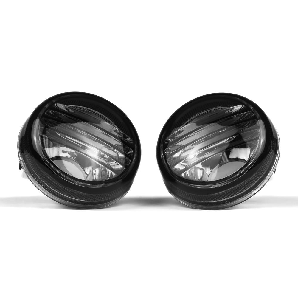 Krator Smoke Indicators Turn Signal Lenses Lens Front or Rear Compatible with 2005-2012 Suzuki Boulevard VZR1800, VL1500 C90, VL800