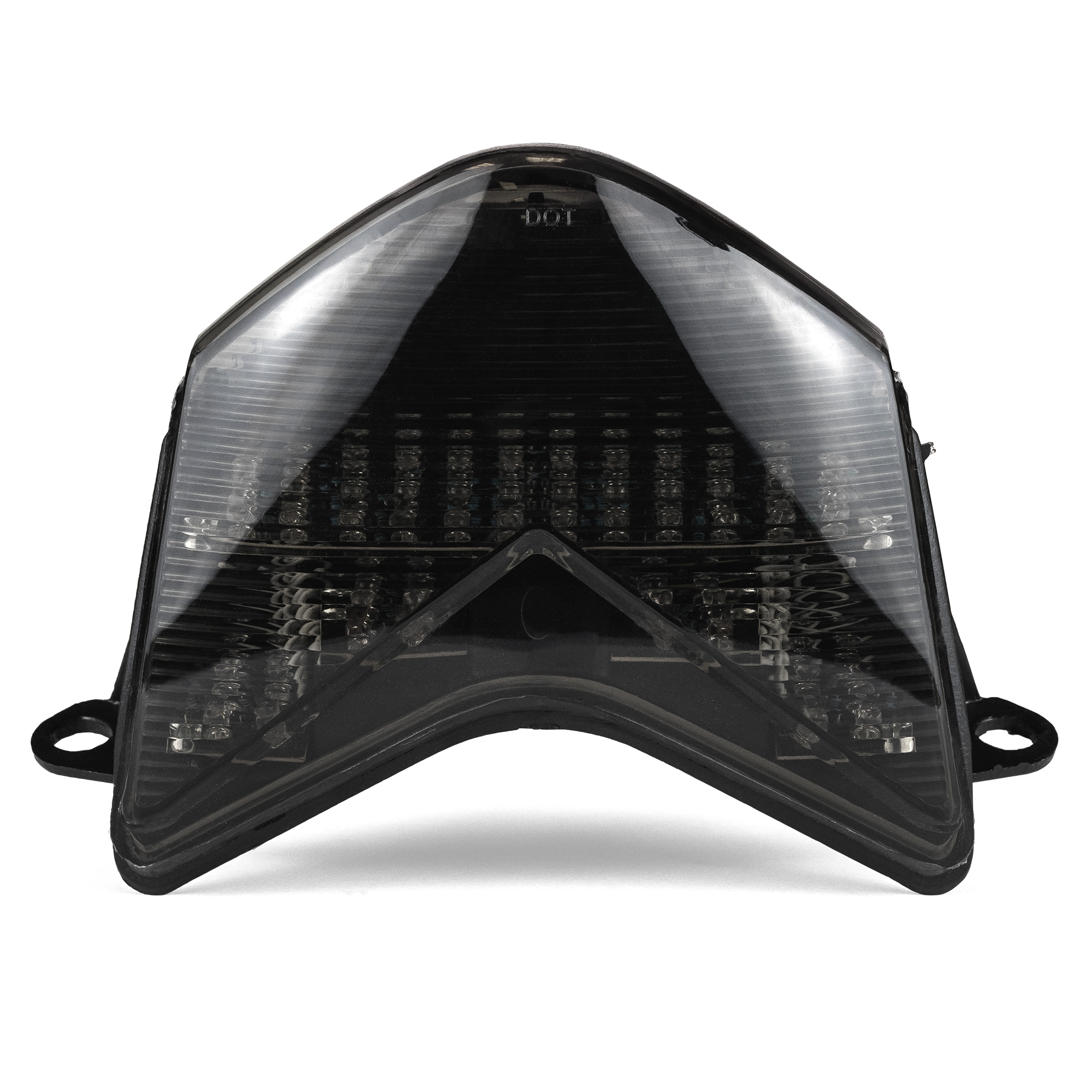 Krator Smoke LED Tail Light Integrated with Turn Signals Compatible with 2006 Kawasaki Z750S