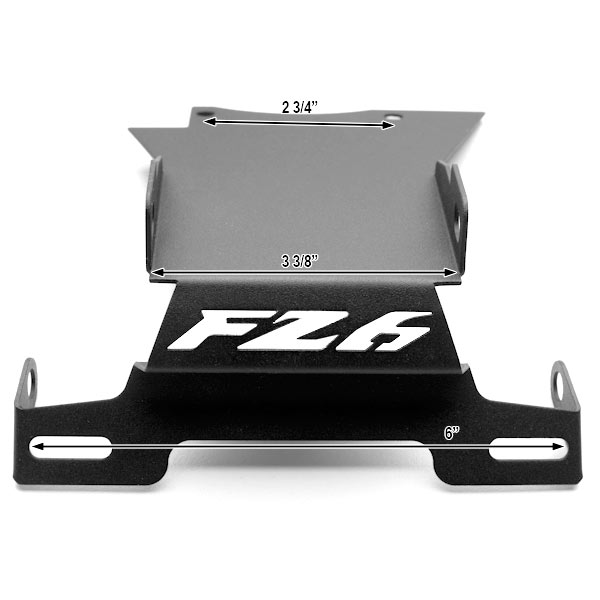 Krator Fender Eliminator Kit Holder Tidy Tail Bracket Compatible with 2007 Yamaha FZ6 Fazer