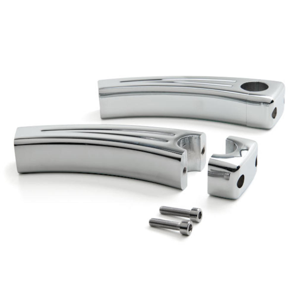 Krator 5.5" Chrome Motorcycle Handlebar Pullback Riser Compatible with Victory Ness Jackpot Arlen Series