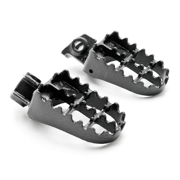 Krator MX Foot Pegs Motocross Dirt Bike Footrests L & R Compatible with 1999 KTM 50-3 SX