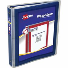 avery 17638 binder flexi vu 1 5