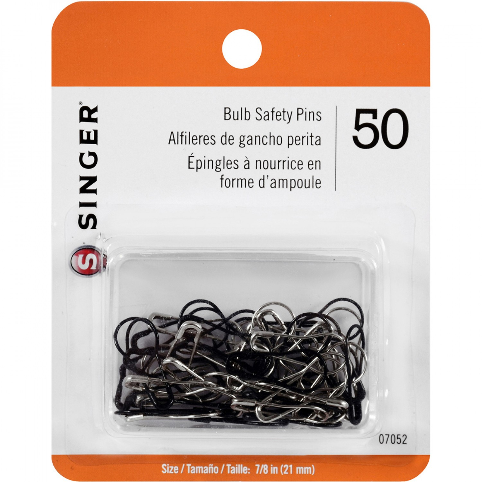 Singer Bulb Safety Pins 07052