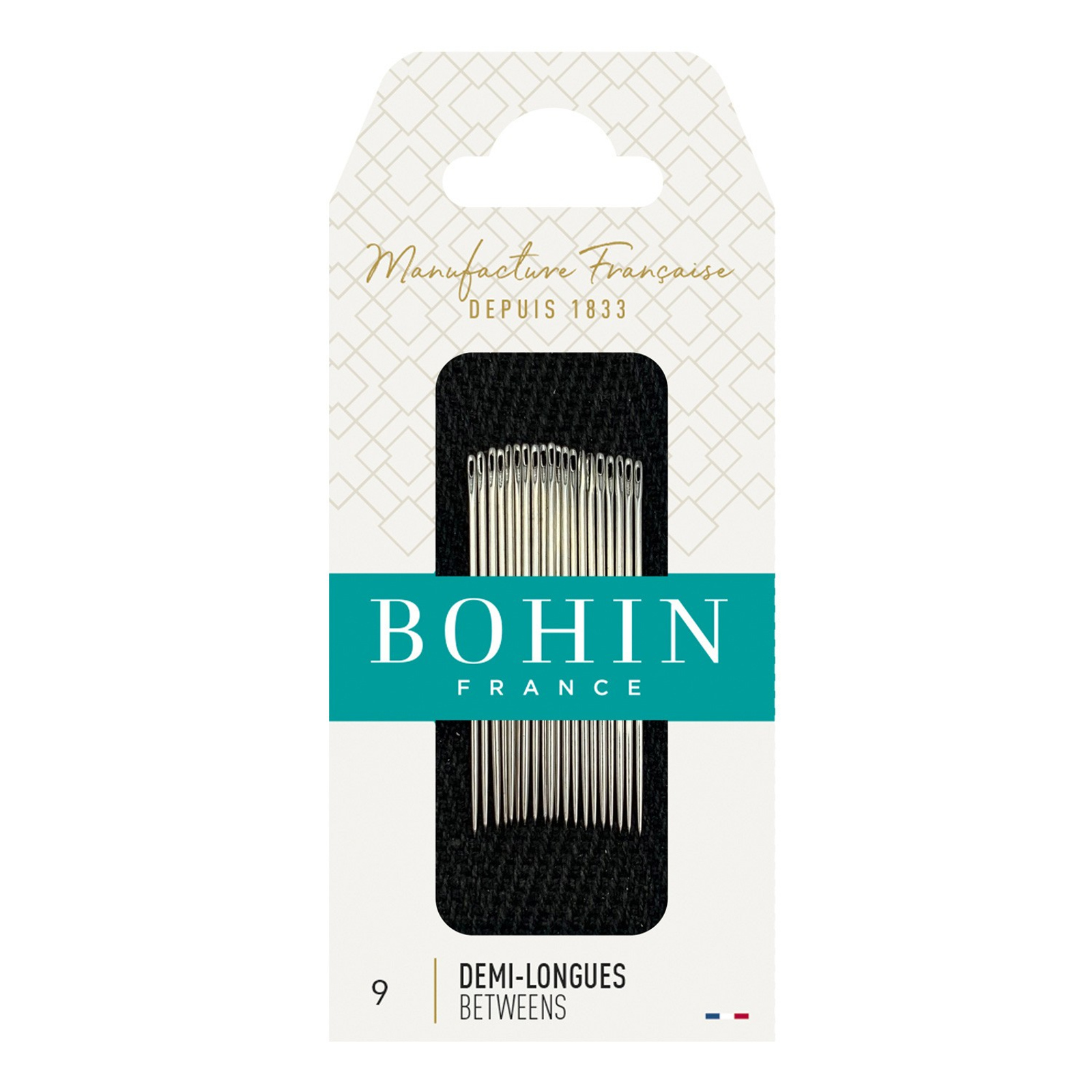 Bohin Betweens Patchworking and Quilting Size 9 Hand Sewing Needles
