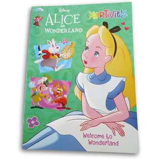 Colortivity Alice in Wonderland Welcome To Wonderland Coloring and