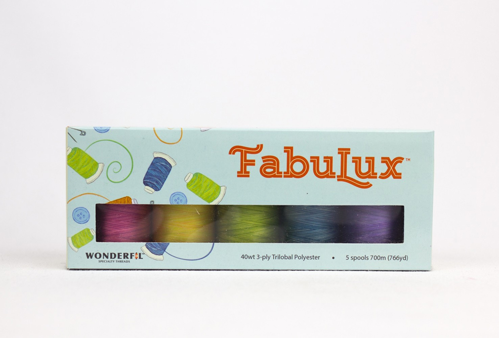 Fabulux Tranquility Color Set of 5 Thread