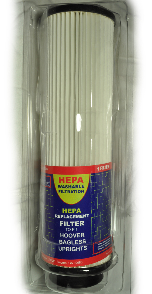 Hoover Wind Tunnel Bagless Hepa Filter, designed to fit Hoover Bagless Upright Vacuum Cleaners Pleated Bagless Vac