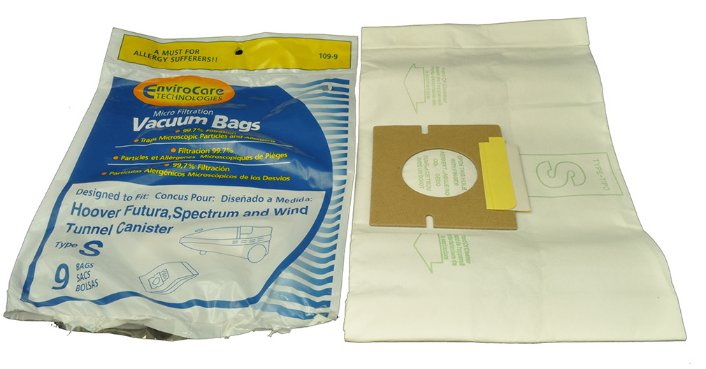 40 2443 01 Hoover Type S Canister Vacuum Cleaner Bags