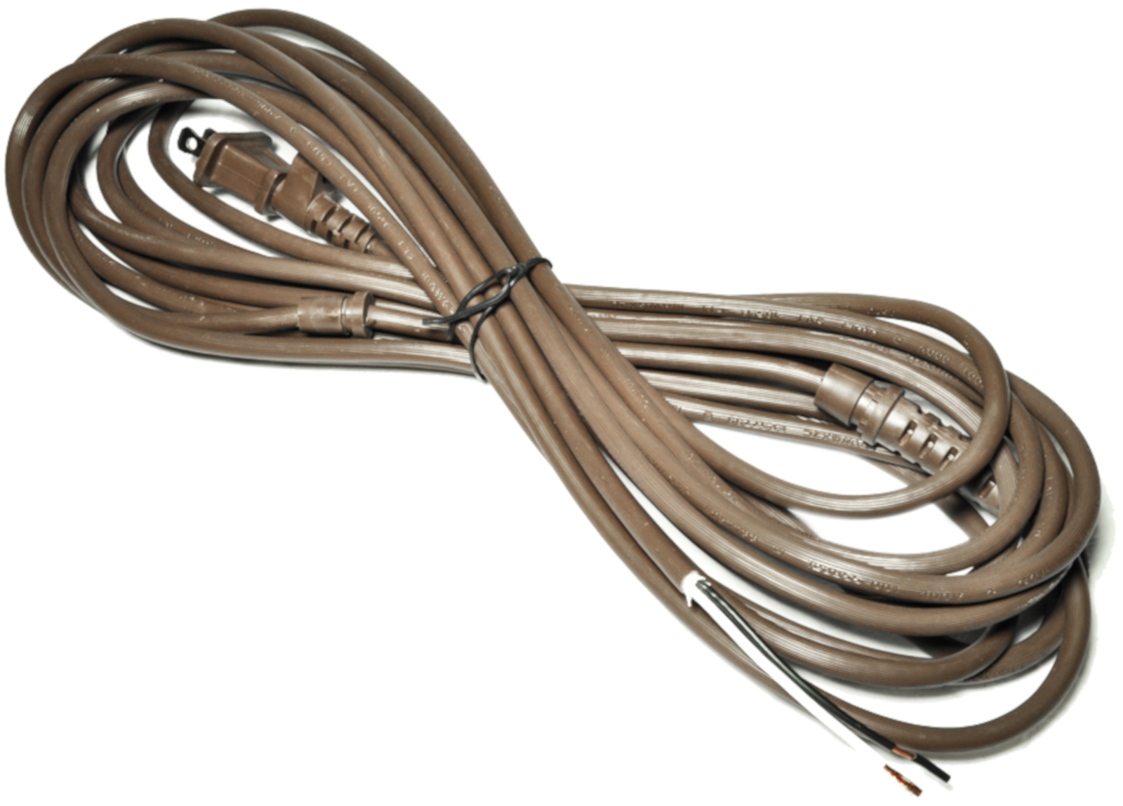 Rainbow Power Cord, 2/wire, Fits: Rainbow D4, D4C, & SE Models, 25 foot, color brown Power Cord  2/wire 25' Color Brown