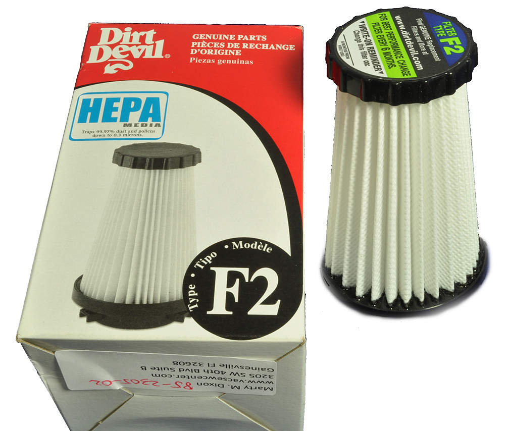 Dirt Devil Upright Vacuum Cleaner Style F2 Hepa Filter F2 Pleated Vacuum Cleaner Filter
