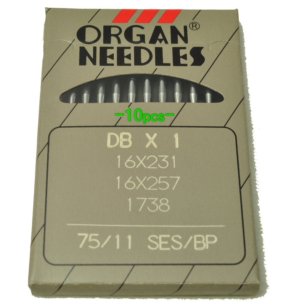 Organ Sewing Machine Needles Size 75/11 Sewing Machine Needles Size 75/11, 10 Pack