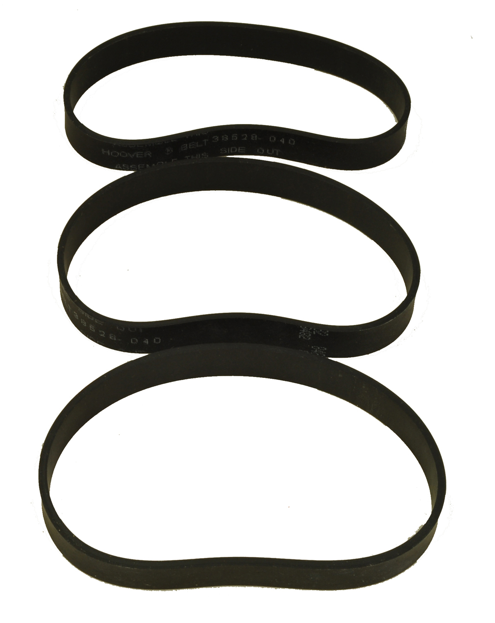 Hoover Fusion Vacuum Cleaner Belts Brushroll Belts, 3 / Pack