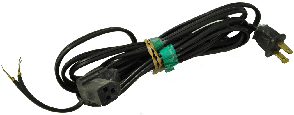 Singer Lead Power Cord, Fits: Many Singer Models See Description  Sewing Machine Power Cord