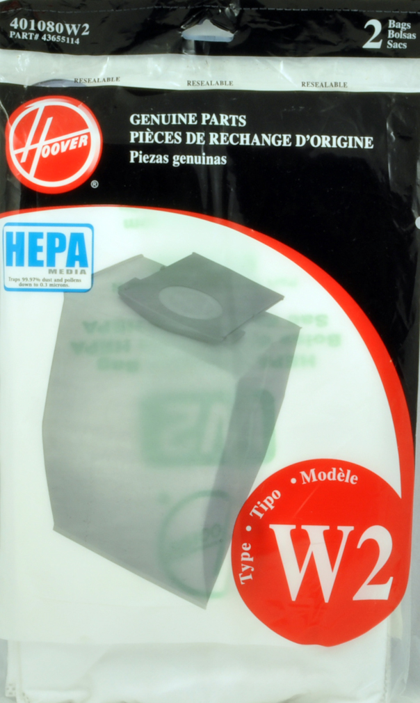 Hoover WindTunnel W2 Vacuum Cleaner Bags 39-2454-03 Hoover  Vacuum Cleaner Bags