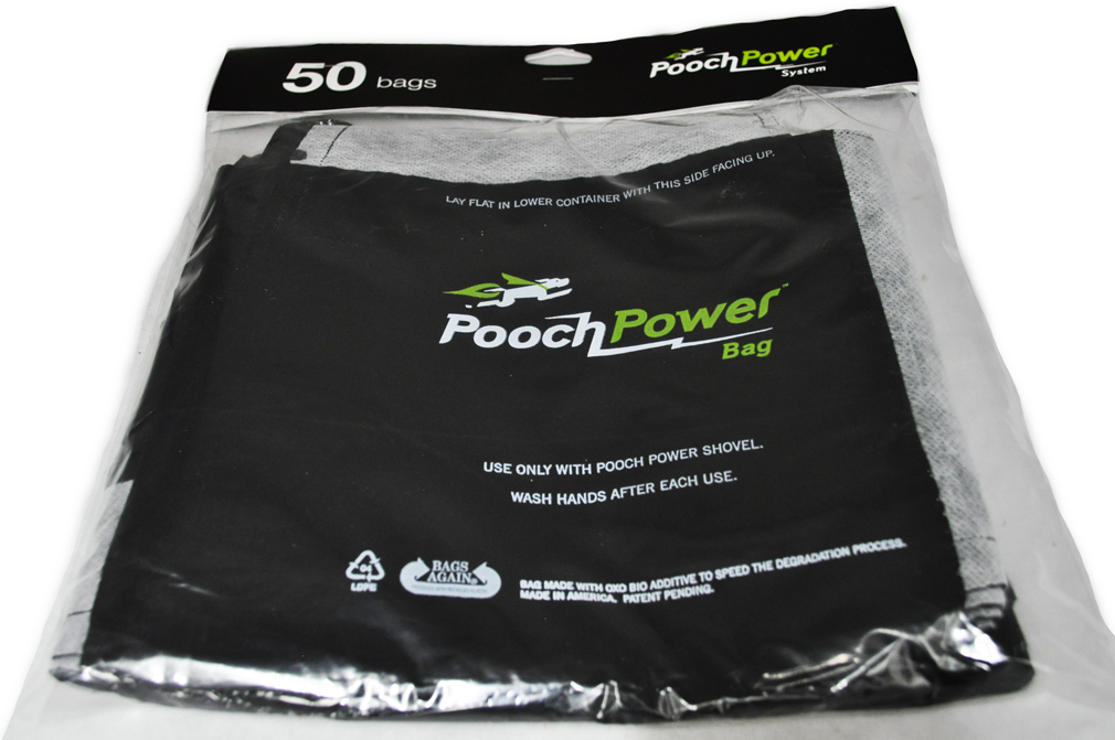 Pooch Power Shovel Vacuum Waste Bags, 50 Count