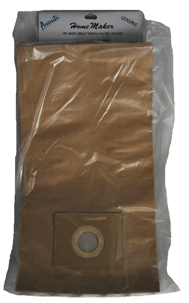 Avanti Home Maker Upright Paper Vacuum Bags, 10 Pack