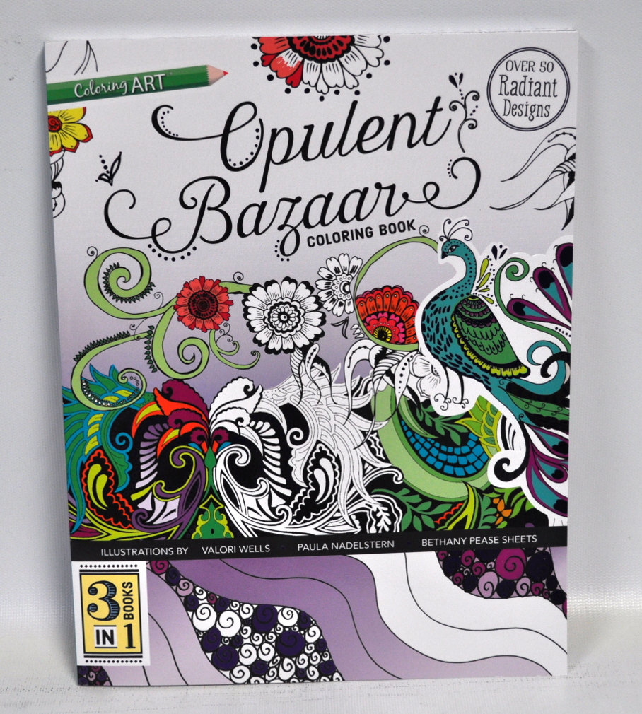 C & T Publishing Opulent Bazaar Coloring Book
