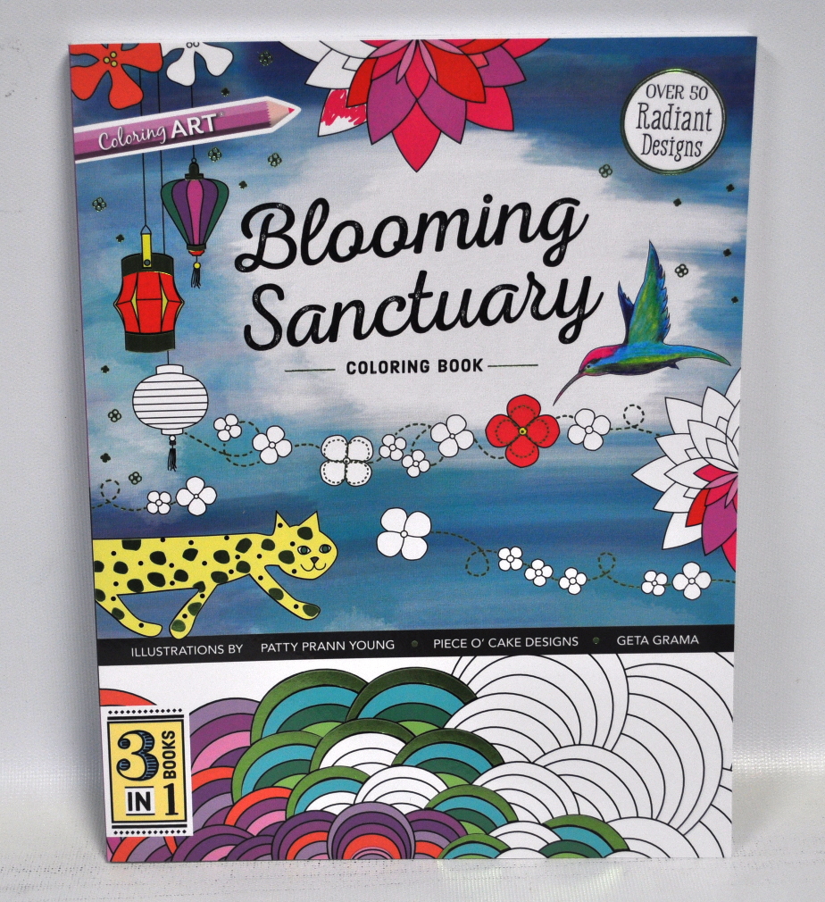 C & T Publishing Blooming Sanctuary Coloring Book