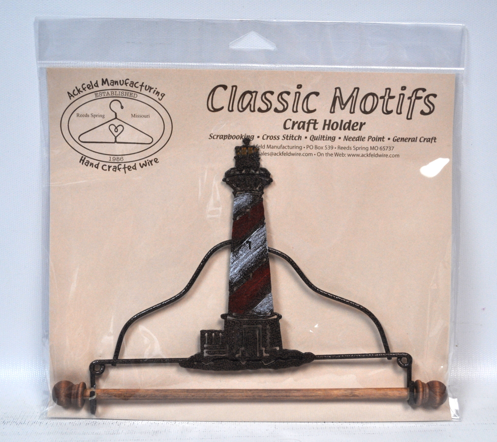 Ackfeld Classic Motifs 7.5 Inch Tin Lighthouse Craft Holder