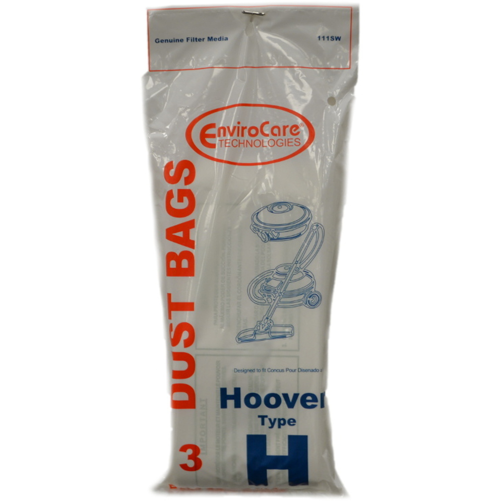Envirocare Hoover Type H Canister Vacuum Bags