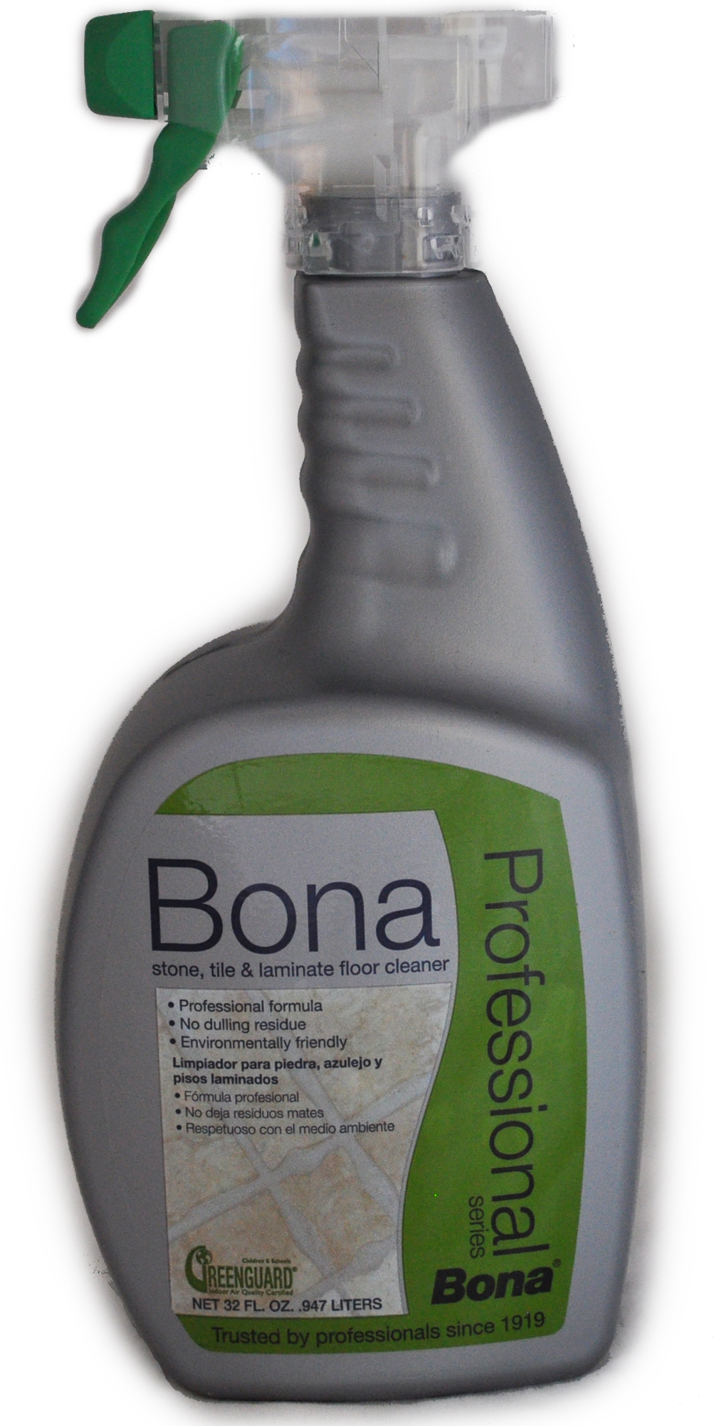 Bona Professional Series Stone, Tile & Laminate Floor Cleaner in 32 oz Spray Bottle