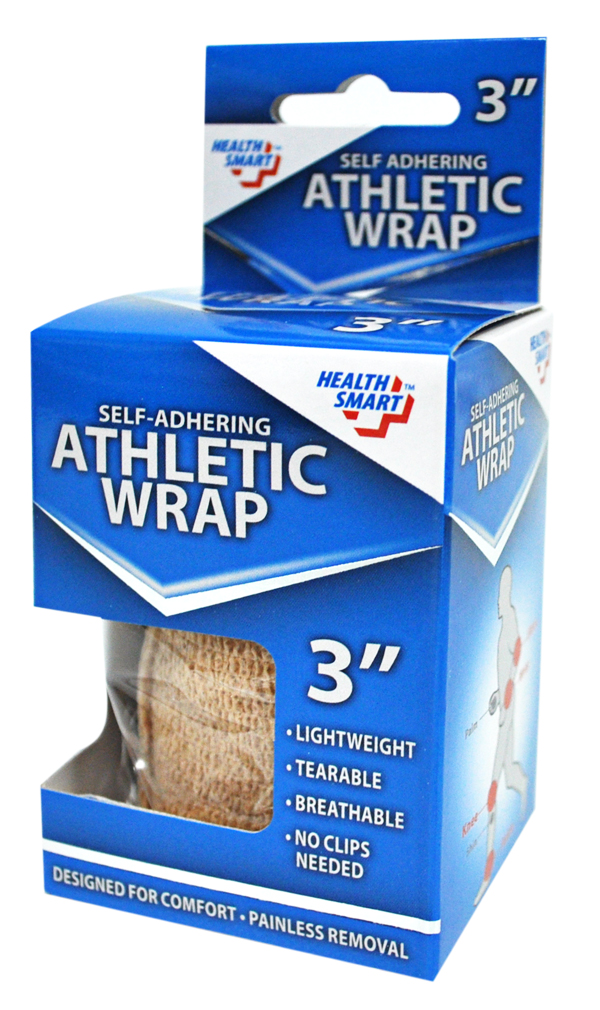 Health Smart Self Adhereing Athletic Wrap