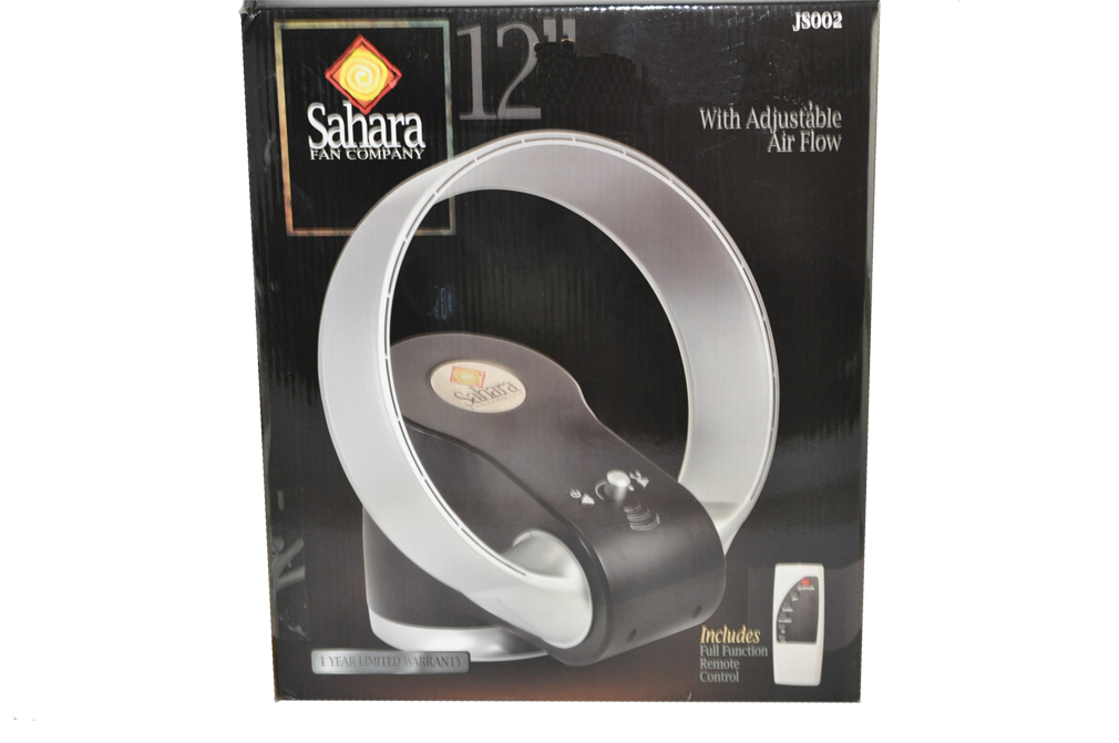 Sahara Fan 12in Oscillating Variable Speed with Remote Control Model JS002