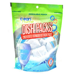 Clean Home Concentrated Dishwasher Detergent Packs