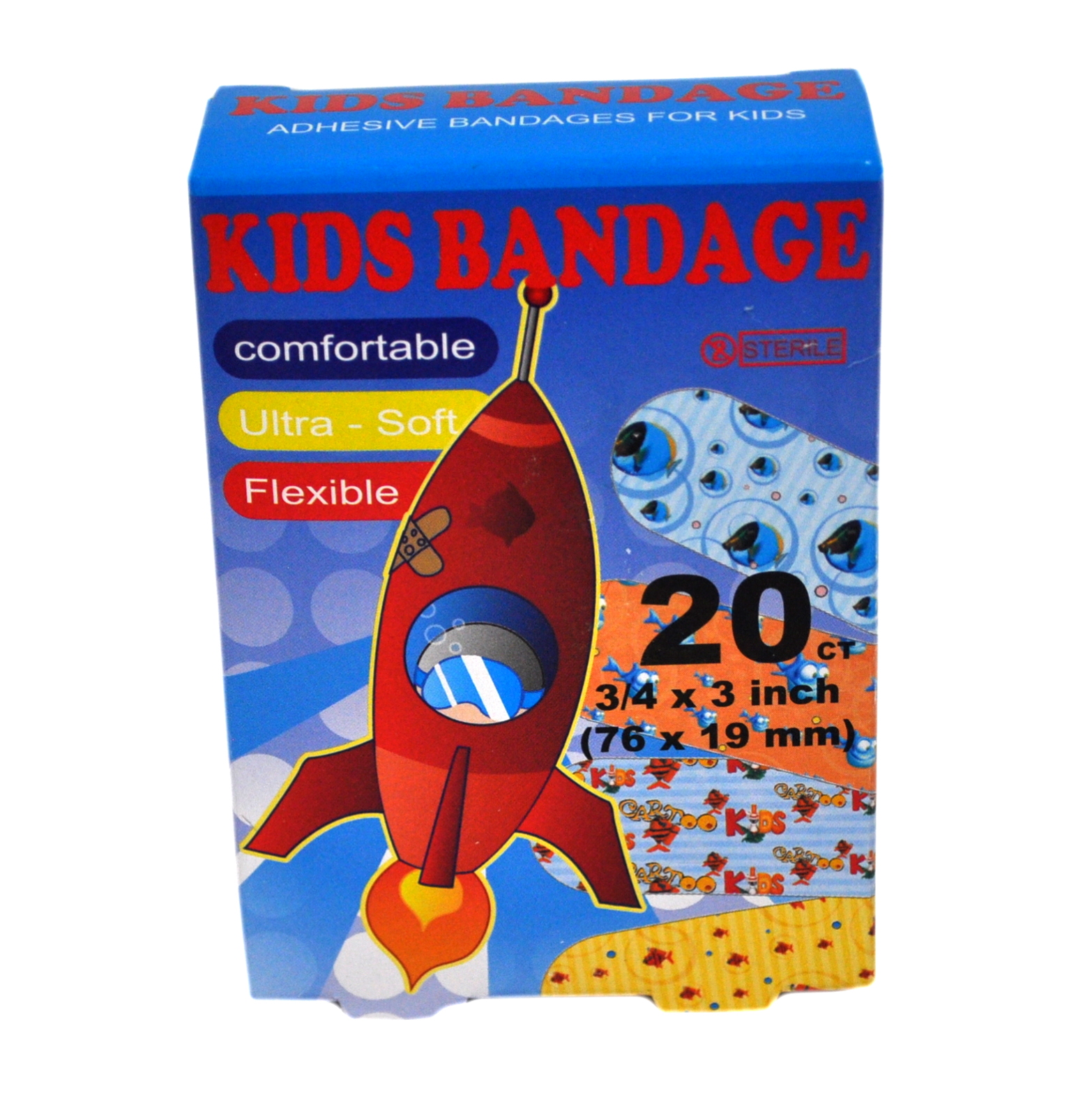 Generic Fish Themed Kids Bandages