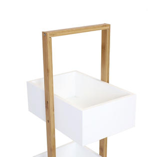 Pier Surplus Two Tone 3 Tier Free Standing Bathroom