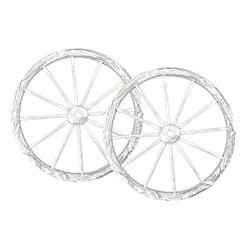 Wagon Wheel Decor Garden