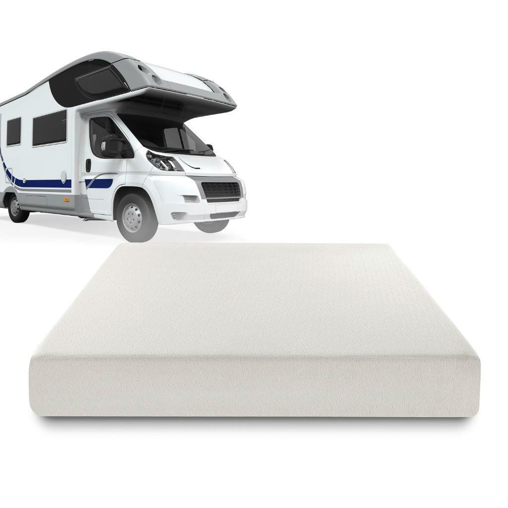 GreenHome123 8inch Short Queen RV Mattress Camper Trailer Memory Foam
