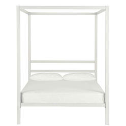 Bed Size Twin Beds Canopy Kmart Greenhome123 Modern Clic White Metal Canopy Bed Frame