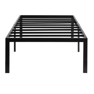 18 Inch High Rise Metal Bed Frame, High Twin Bed Frame