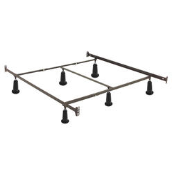 Bed Frame Brackets Greenhome123 King Size 10 Inch High Rise Bed Frame With Headboard And Footboard Brackets